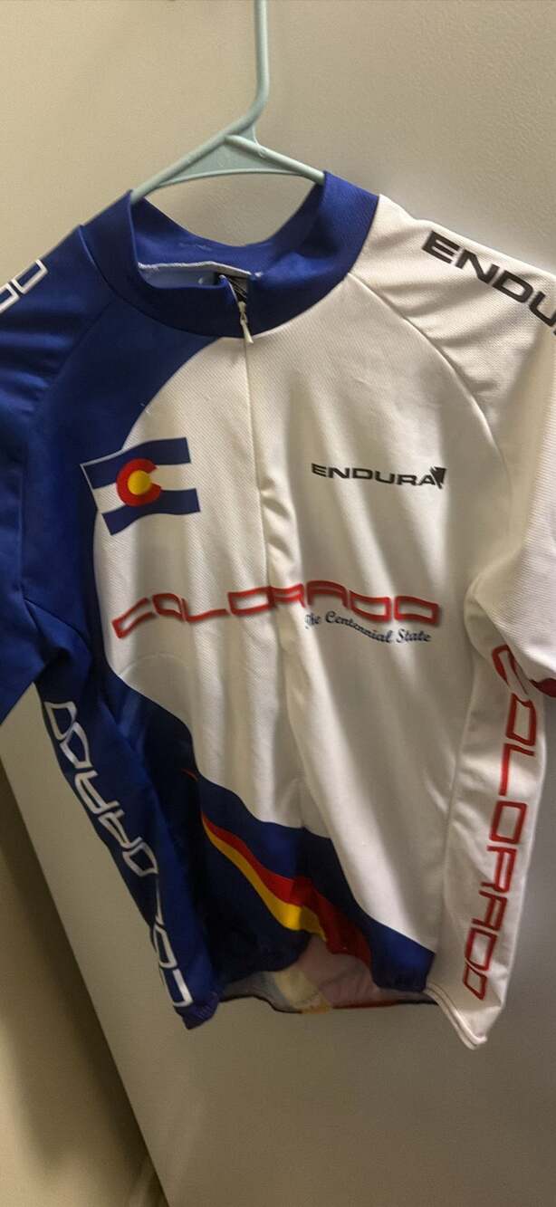 ENDURA Colorado The Centennial State Cycling Jersey Short Sleeve